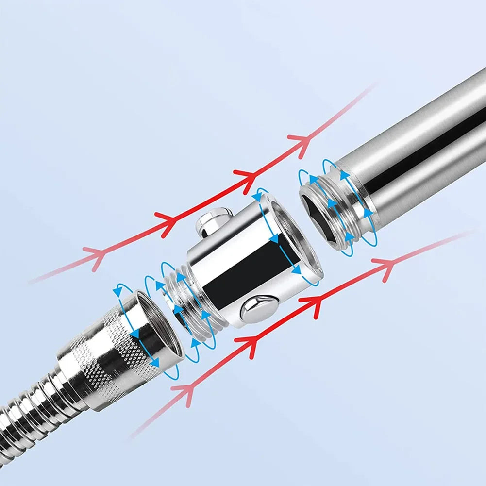 Shower Head Flow Control Valve with One-Button Pause - Smarsty
