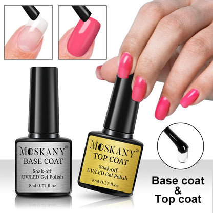 Acrylic No Acid Primer Nail Art Set with Base and Top Coat - Smarsty