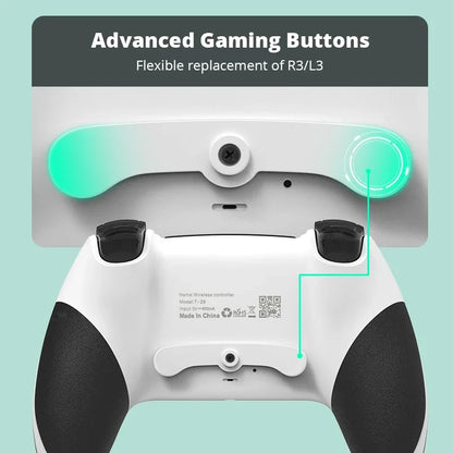 Bluetooth Wireless Controller for PS4 and PC Gaming - Smarsty