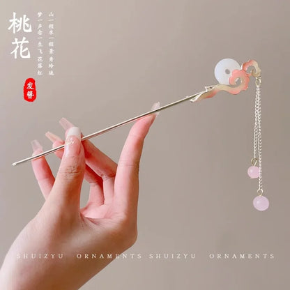 Elegant Flower Tassel Hair Clip for Women - Smarsty