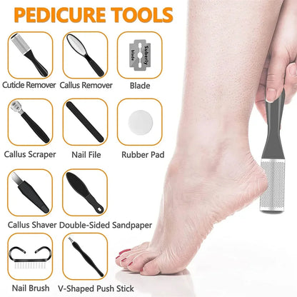Rechargeable Electric Foot File Callus Remover for Smooth Feet - Smarsty