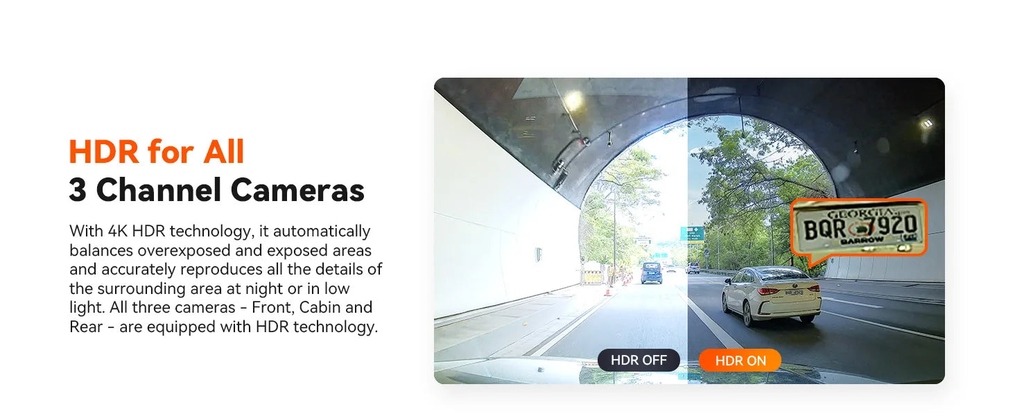 4K Car Dash Cam Featuring GPS And Three Lenses Elite - Smarsty
