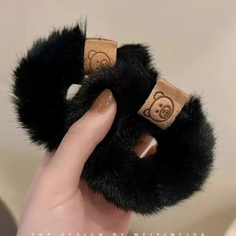 Korean Soft Plush Braided Headband High Elasticity Women - Smarsty