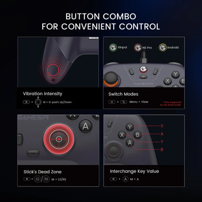 GameSir T4 Nova Lite Wireless Game Controller for Switch and PC - Smarsty
