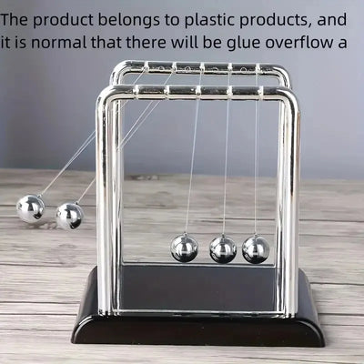 Newton's Cradle Balance Steel Ball Teaching Supplies Physics Science Pendulum Desktop Toys Stress Relief Gifts Home Decoration - Smarsty