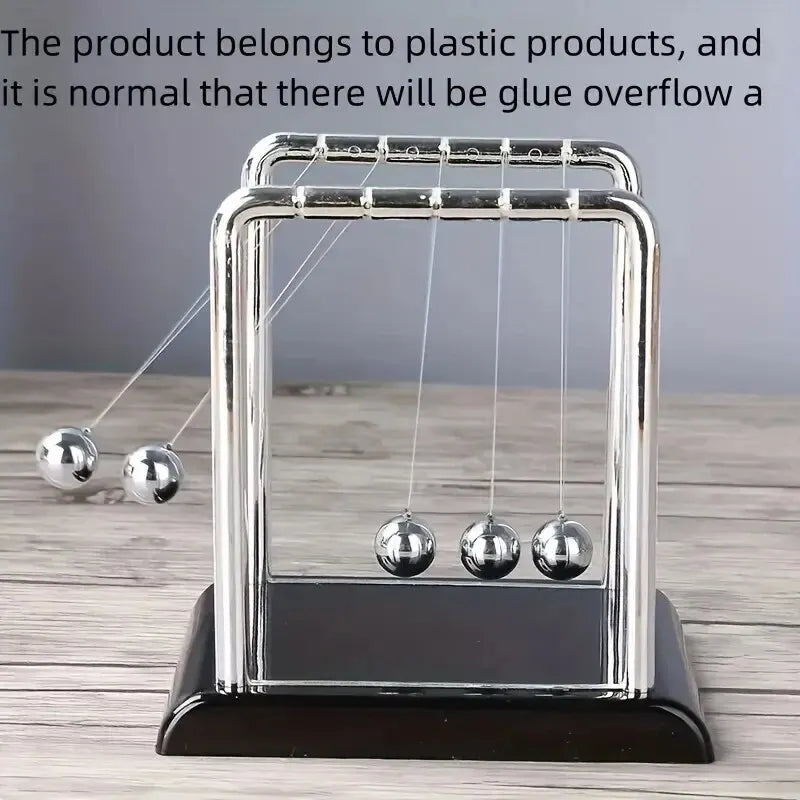 Newton's Cradle Balance Steel Ball Teaching Supplies Physics Science Pendulum Desktop Toys Stress Relief Gifts Home Decoration - Smarsty