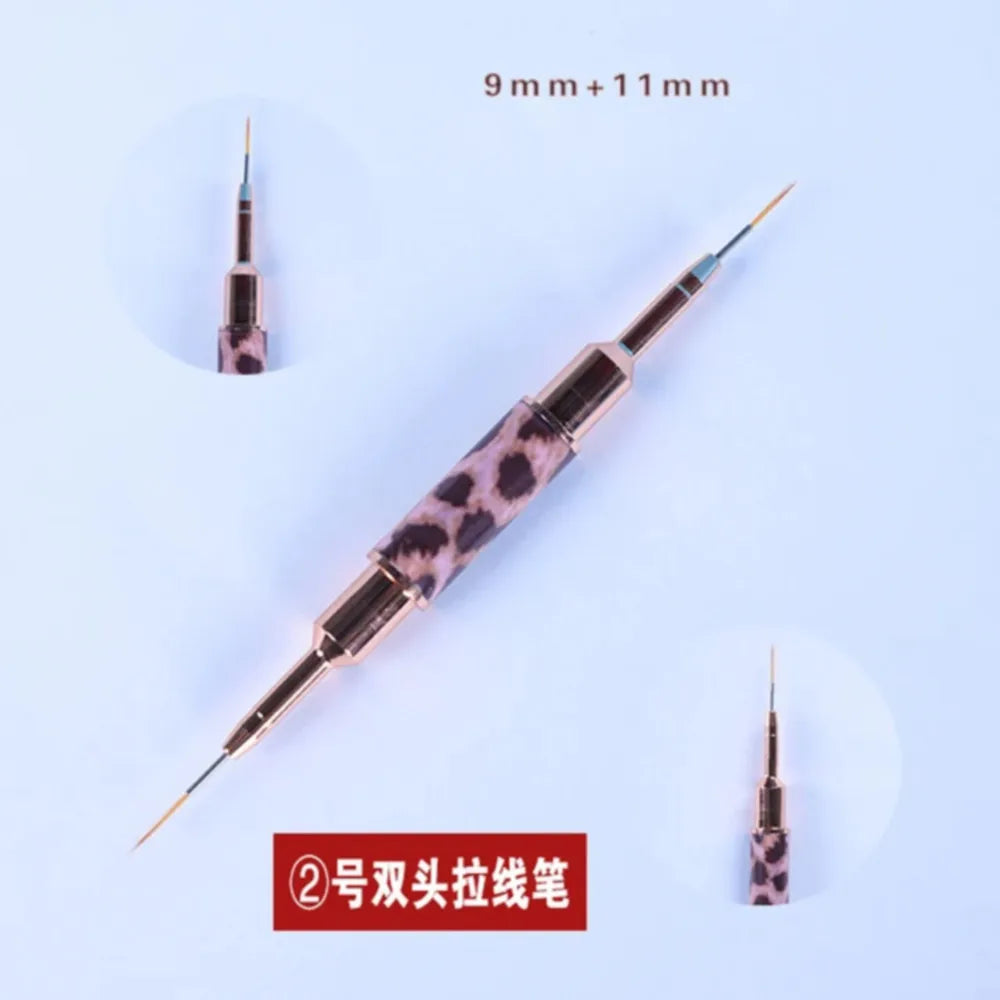 Black Nail Art Liner Brushes for Precision Design - Smarsty