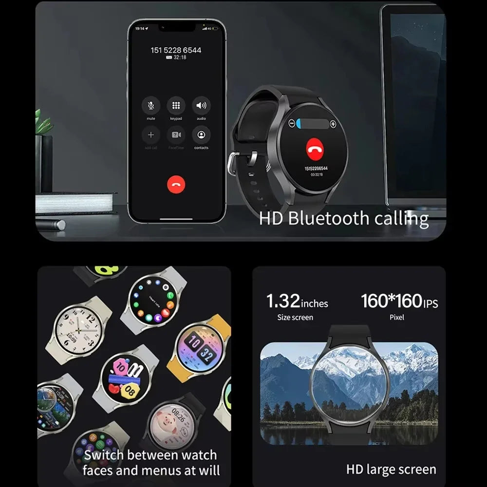 Smart Sports Watch with Bluetooth Call and Health Monitoring - Smarsty