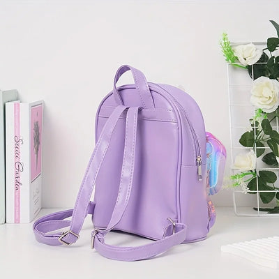 Kids Unicorn Backpack With Sequin Wings Waterproof - Smarsty