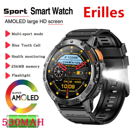 AMOLED Smart Watch for Men with Fitness Tracking - Smarsty
