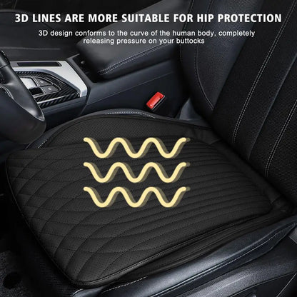 PU Leather Car Seat Cover With Memory Foam Protector - Smarsty