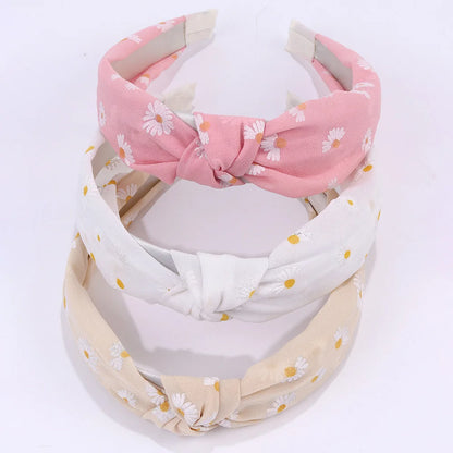 3 Pack Daisy Headbands For Girls Soft Comfortable Gift - Smarsty