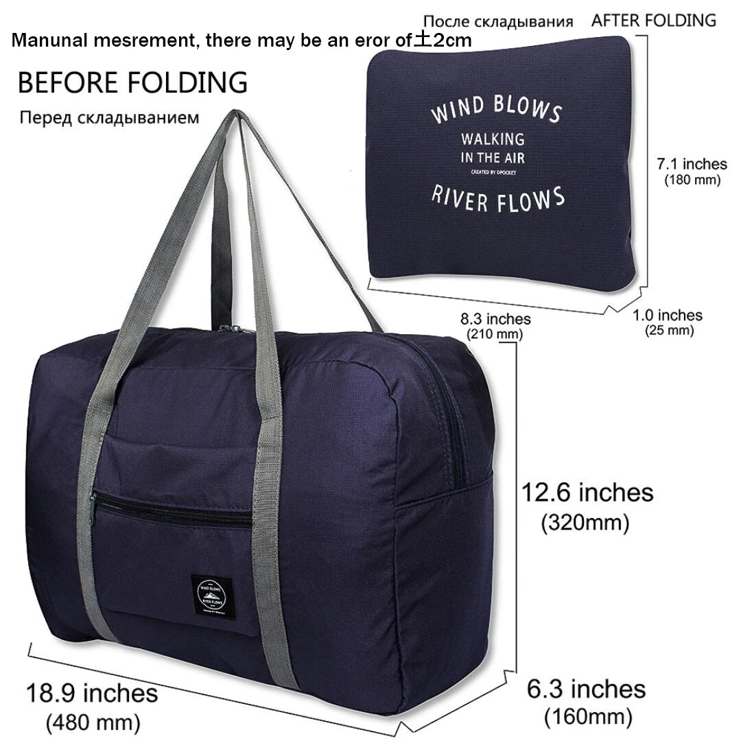 Markroyal Large Capacity Travel Bag Carry On For Unisex - Smarsty