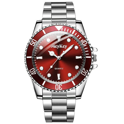 Large Dial Quartz Watch for Men Stylish Business Casual - Smarsty