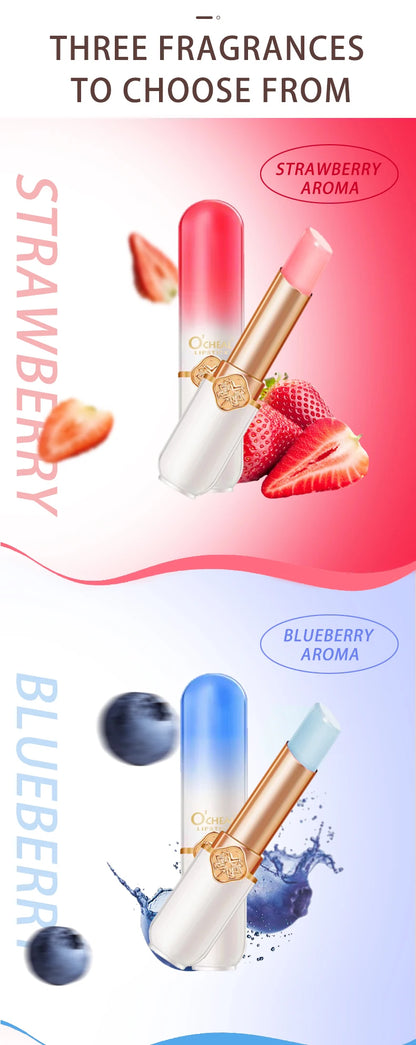 O'CHEAL Color Changing Lip Balm Moisturizing Peach Formula - Smarsty
