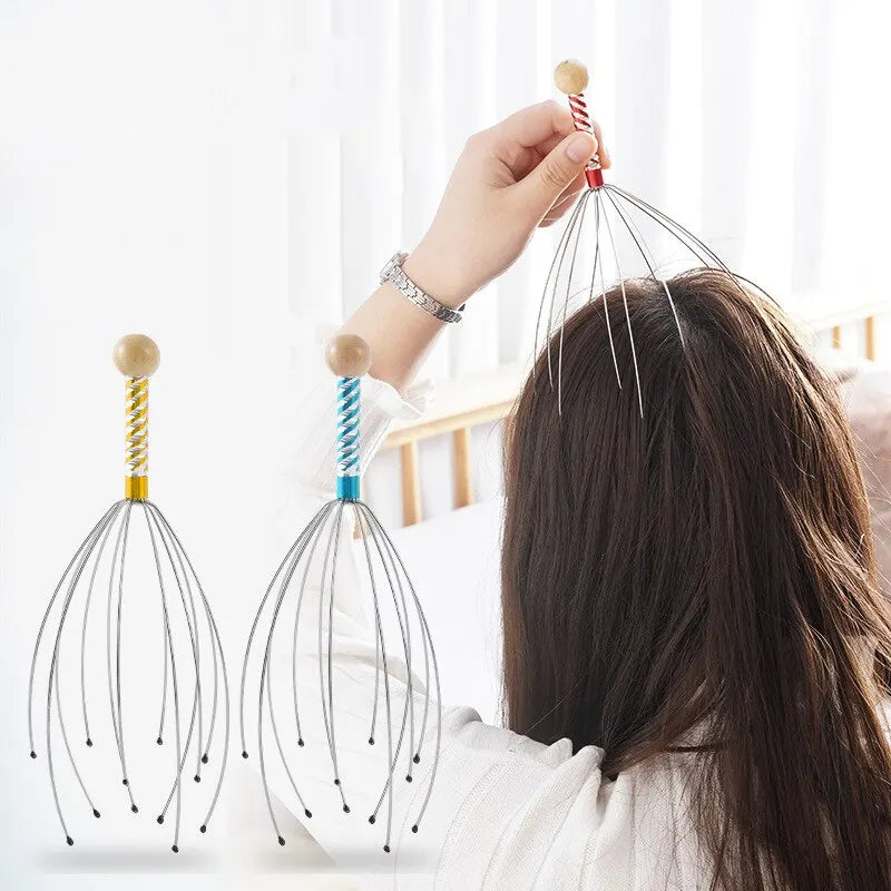 2PCS Manual Head Massager for Relaxation and Scalp Relief - Smarsty