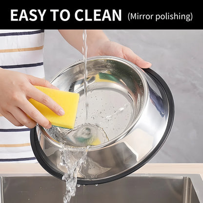 Durable Stainless Steel Pet Feeding Bowl Easy To Clean - Smarsty