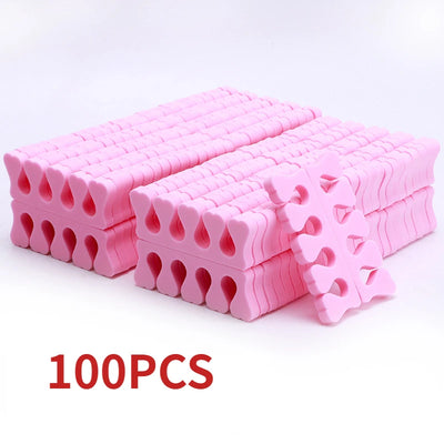 Soft Sponge Nail Art Toe Separators for Perfect Pedicures - Smarsty