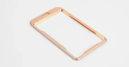 Employee Aluminium Alloy Plastic Credit Card  ID Card Cover Case Work Identity Badge Card Cover Bag Women Men Work Card Holders