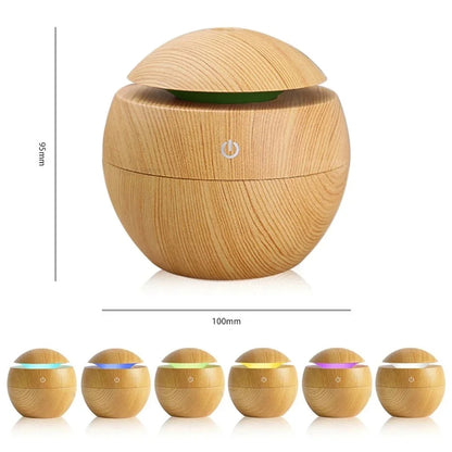 Electric Aromatherapy Humidifier with Ultrasonic Mist - Smarsty