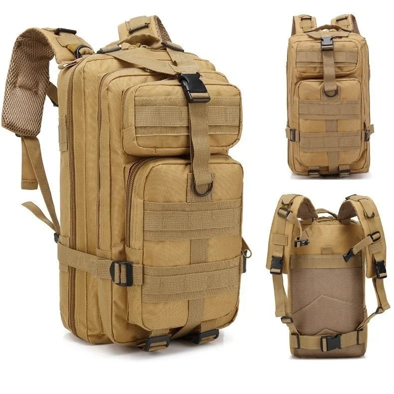 30/50L Tactical Backpacks Man Traveling Bags Survival Outdoor 3P Assault Pack EDC Molle Pack hiking Trekking Hunting Bag - Smarsty