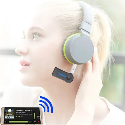 2 in 1 wireless Bluetooth 5.0 receiver 3.5mm jack for car music audio aux A2DP headphone transmitter adapter reciever handsfree - Smarsty