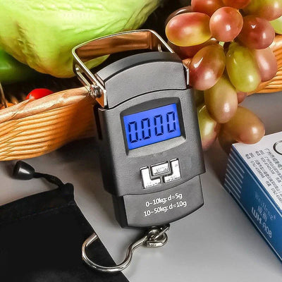 Portable 50kg Luggage Scale with LCD Display - Smarsty