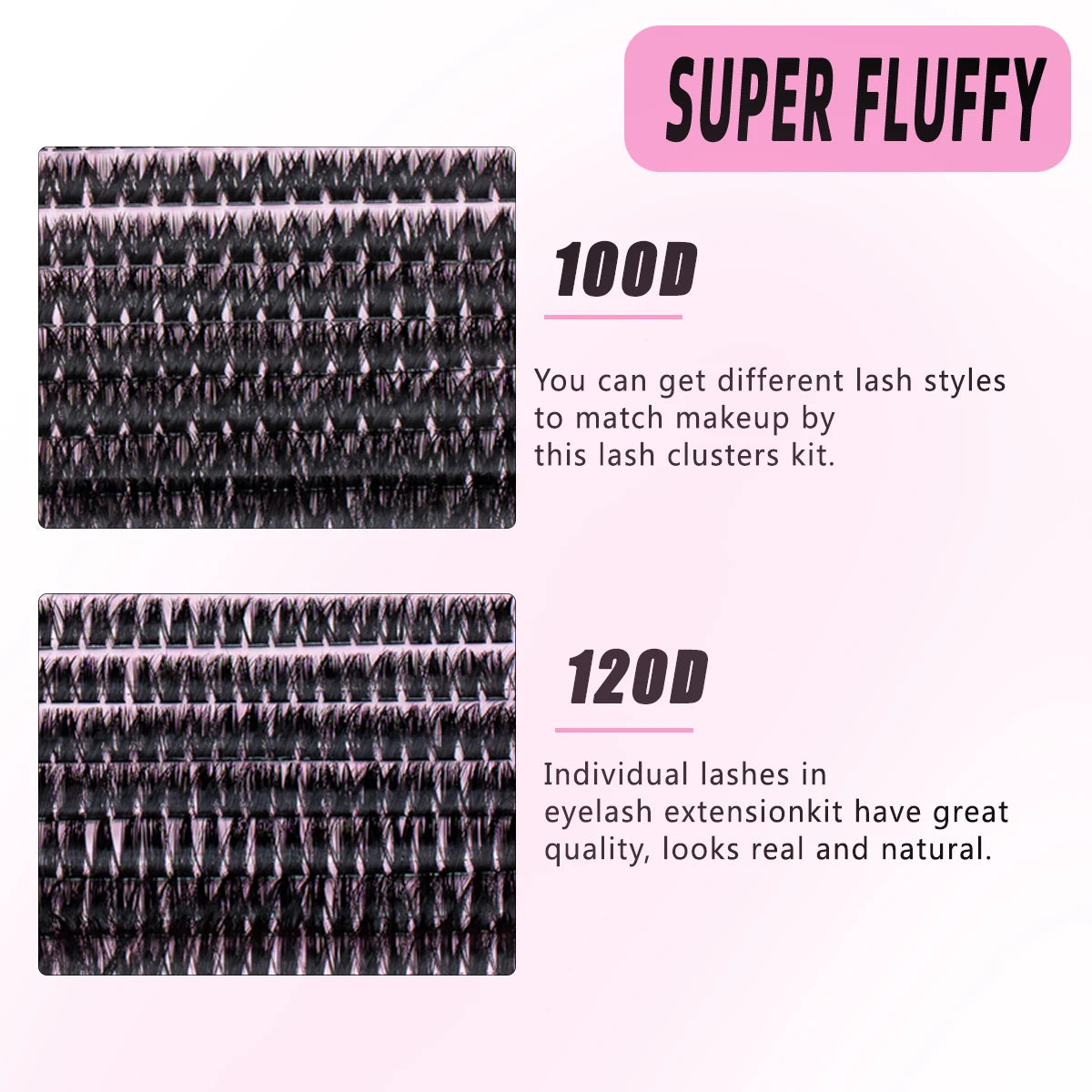 ISEEN DIY Segmented False Eyelash Set with Glue - Smarsty