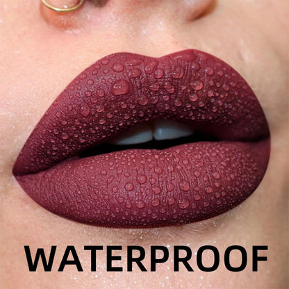Matte Velvet Waterproof Lip Gloss With Hydrating Formula - Smarsty