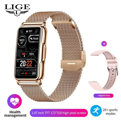 Waterproof Smartwatch for Men and Women with Heart Rate Tracker - Smarsty