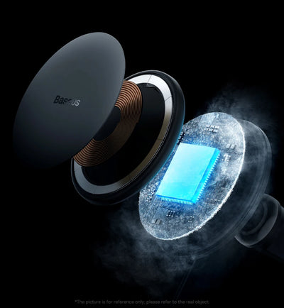 Magnetic Wireless Car Charger Holder 15W Fast Charging - Smarsty