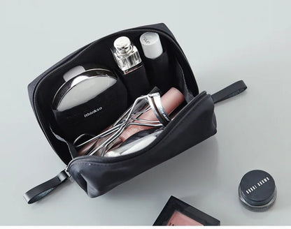 Waterproof Large Capacity Makeup Bag Multiple Colors Dacron Travel Storage Bag Partitioned Cosmetic Pouch Handbag Lipstick Pack - Smarsty