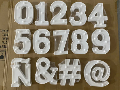 Luminous Alphabet LED Letter Night Light Decor - Smarsty