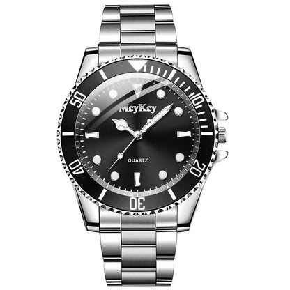 Large Dial Quartz Watch for Men Stylish Business Casual - Smarsty