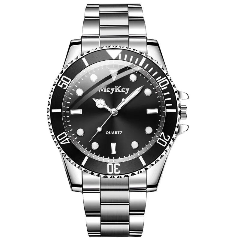 Large Dial Quartz Watch for Men Stylish Business Casual - Smarsty