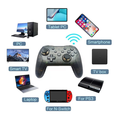 GAMINJA MG25Z Wireless Bluetooth Gamepad for Nintendo Switch - Smarsty
