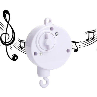 Baby Crib Mobile Bed Bell Rattle Toys Wooden Crochet Stars Pendant Bed Bell Toys Newborn Comfort Crib Bracket Hanging Toys Gifts by Smarsty