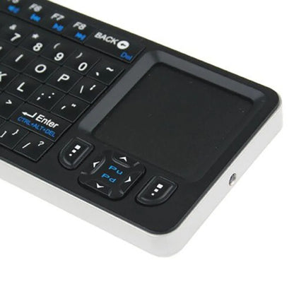 Mini Bluetooth Keyboard With Backlit IR Touchpad For TV