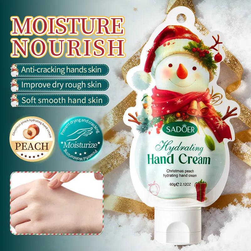 Rice Hand Cream Volumizing Rejuvenating Nourishing Moisturizing Refreshing Non-Greasy Hand Care Cream 30g - Smarsty