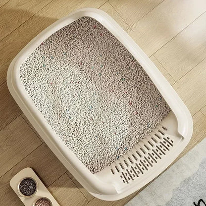 Small Cat Litter Box with Anti-Splash Design - Smarsty