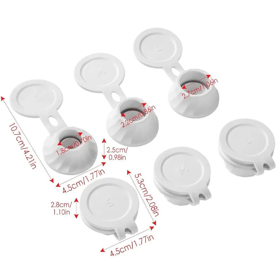 Inverted Bottle Caps for Smooth Liquid Discharge - Smarsty