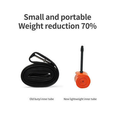 Road Bicycle TPU Tire Mini Portable French Valve Inner Tube 700C 45/65/85mm Length Valve Lightweight Bicycle Accessories