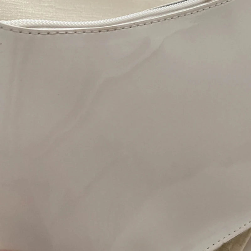 Vintage Patent Leather Shoulder Bag For Women Designer - Smarsty