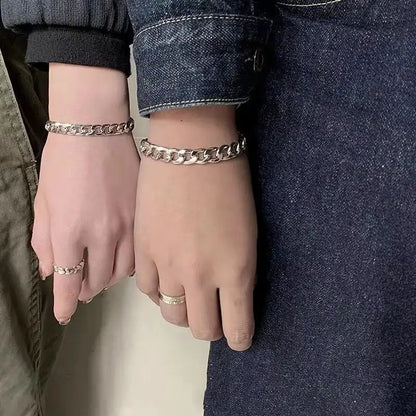 316L Stainless Steel Cuban Chain Bracelet for All - Smarsty