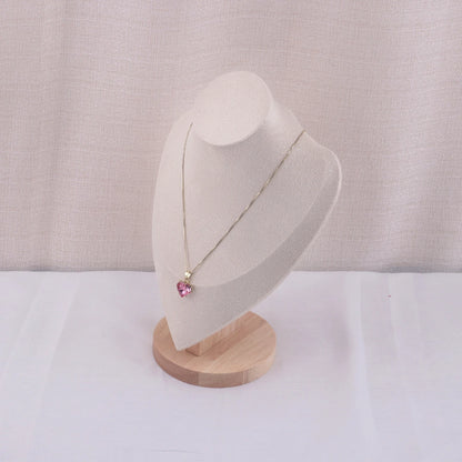 Velvet Jewelry Display Stand for Necklaces and Pendants - Smarsty