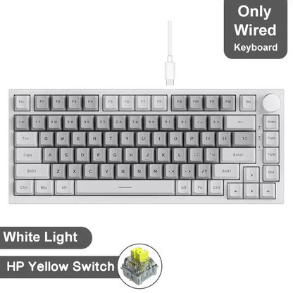 Wireless Mechanical Keyboard With Bluetooth Five One RGB