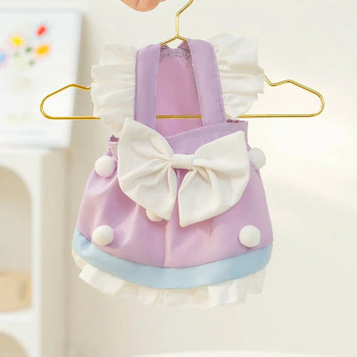 Summer Princess Dog Dress with Cute Bow for Stylish Pets - Smarsty