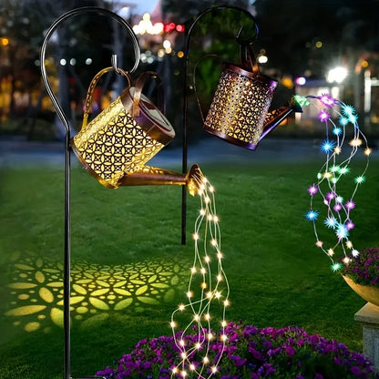 Solar LED Watering Can Light for Outdoor Garden Decor - Smarsty