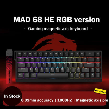 Mechanical Keyboard With Hot Swap And Adjustable Keystroke