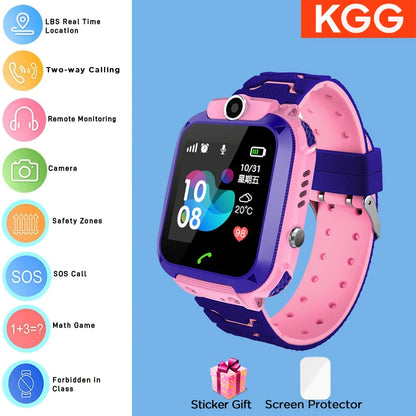 4G Kids Smart Watch With SOS Call And Waterproof Design - Smarsty